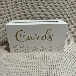 Wedding card box
